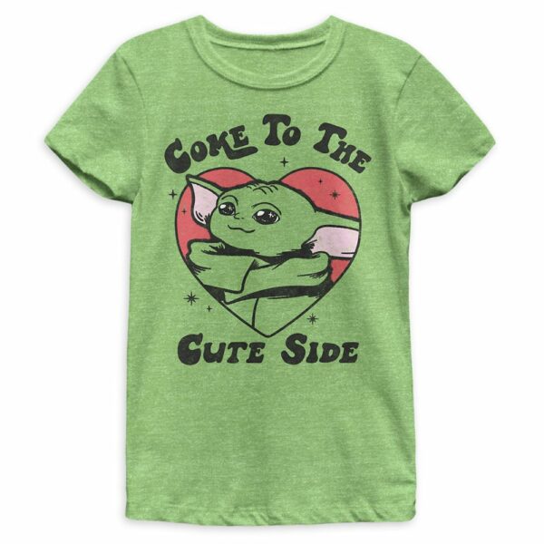 The Child ''Come to the Cute Side'' T-Shirt for Girls Star Wars: The Mandalorian Season 2 Official shopDisney