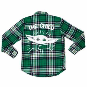 The Child Flannel Shirt for Adults by Cakeworthy Star Wars: The Mandalorian Official shopDisney