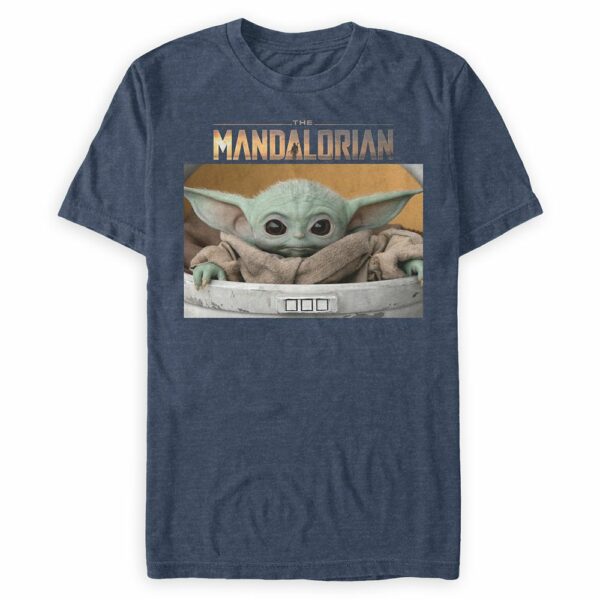 The Child Star Wars: The Mandalorian T-Shirt for Men Blue Official shopDisney