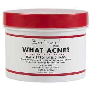 The Creme Shop What Acne Daily Exfoliating Pads - 4.56 oz