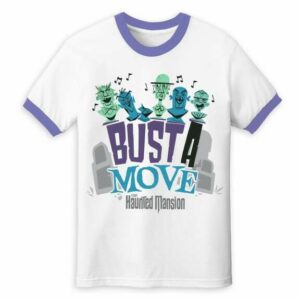 The Haunted Mansion Singing Busts Ringer T-Shirt for Adults Official shopDisney