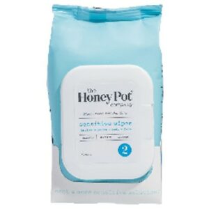 The Honey Pot Sensitive Intimate Wipes - 30.0 ea
