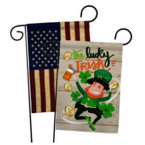 The Lucky Irish Spring St Patrick Garden Flags Pack