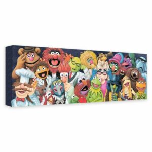 The Muppets ''Backstage at the Show'' Gicle on Canvas by Michelle St. Laurent Official shopDisney