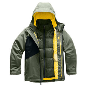 The North Face Clement Triclimate® Jacket - Boy's New Taupe Green Md