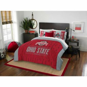 The Northwest Company Ohio State University 3-Piece Modern Take Full/Queen Bedding Set, Full Mattress - NCAA Novelty at Academy Sports