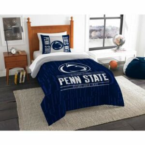 The Northwest Company Penn State University 2-Piece Modern Take Twin Bedding Set, Twin Mattress - NCAA Novelty at Academy Sports