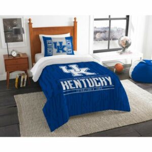 The Northwest Company University of Kentucky 2-Piece Modern Take Twin Bedding Set, Twin Mattress - NCAA Novelty at Academy Sports