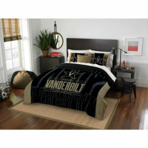 The Northwest Company Vanderbilt University 3-Piece Modern Take Full/Queen Bedding Set, Full Mattress - NCAA Novelty at Academy Sports