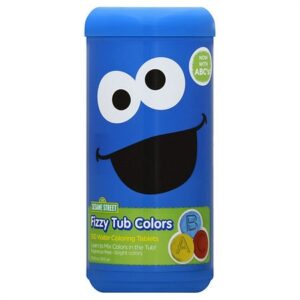 The Village Company Sesame Street Fizzy Tub Colors - 0.07 Oz x 150 pack