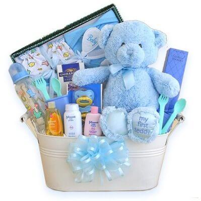 The Works Baby Gift Basket by GiftBasket.com