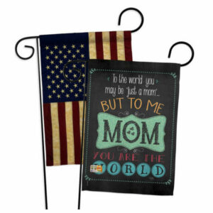 The World Mom Summer Mother's Day Garden Flags Pack