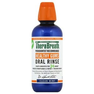 TheraBreath Healthy Gums Clean Mint - 16.0 OZ