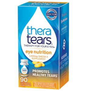 TheraTears Nutrition Omega-3 1200 mg Dietary Supplement Capsules - 90.0 ea