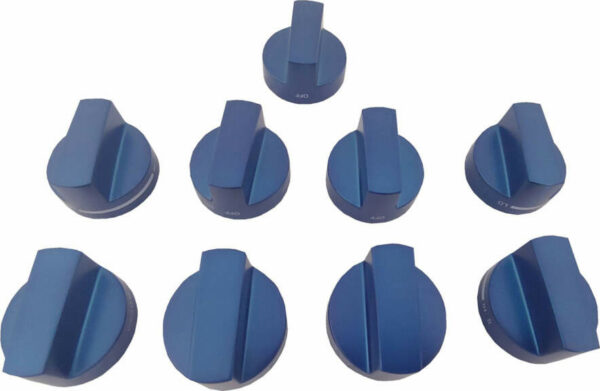 Thermador Blue Metal Knob Kit