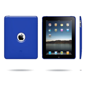 Thermoplastic Polyurethane TPU Skin Case for Apple iPad (Gen 1) - Hot Blue