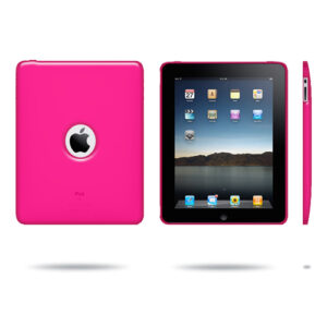 Thermoplastic Polyurethane TPU Skin Case for Apple iPad (Gen 1) - Hot Pink