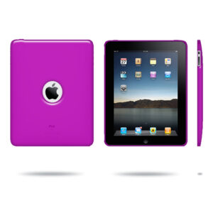 Thermoplastic Polyurethane TPU Skin Case for Apple iPad (Gen 1) - Purple