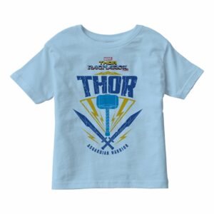 Thor: Ragnarok Asgardian Warrior Weapon Graphic T-Shirt for Kids Customizable Official shopDisney