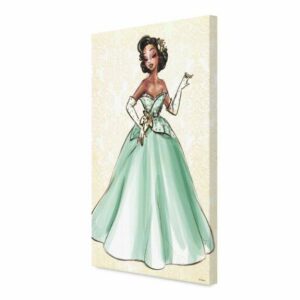 Tiana Canvas Print Art of Princess Designer Collection Official shopDisney