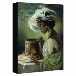 Tiana ''Dig a Little Deeper'' Gicle on Canvas by Heather Edwards Official shopDisney