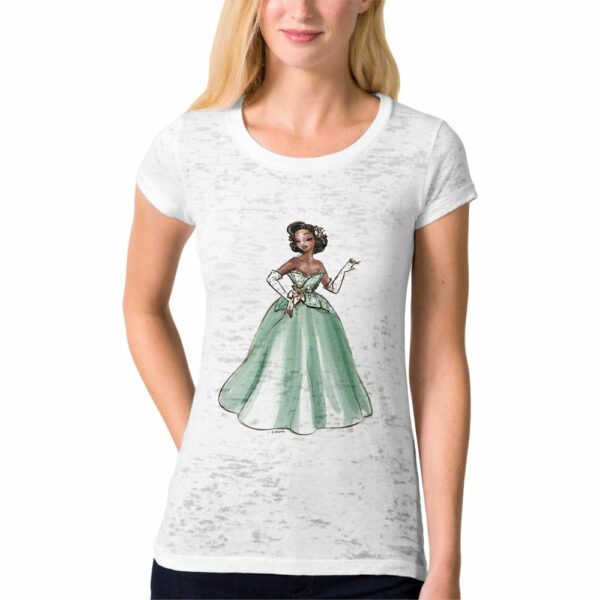 Tiana T-Shirt Art of Princess Designer Collection Official shopDisney