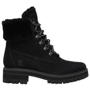 Timberland Womens "Timberland Courmayeur 6" Shearling Boots - Womens" Black Nubuck/Black Size 07.5