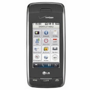 Titanium Gray - LG Voyager VX10000 Cell Phone, QWERTY, Touch Screen, Bluetooth, TV, for Verizon