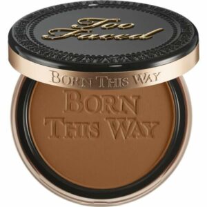 Too Faced Born This Way Pressed Powder Foundation Cocoa 0.35 oz/ 10 g