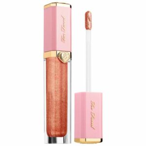 Too Faced Rich & Dazzling High-Shine Sparkling Lip Gloss Pretty Penny 0.25 oz / 7 g