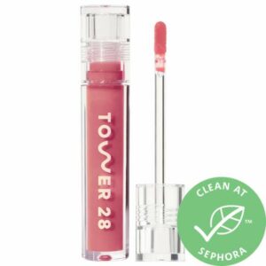 Tower 28 Beauty ShineOn Milky Lip Jelly Gloss Coconut 0.13 oz/ 3.9 mL