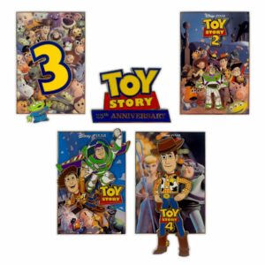 Toy Story 25th Anniversary Pin Set Limited Edition Official shopDisney