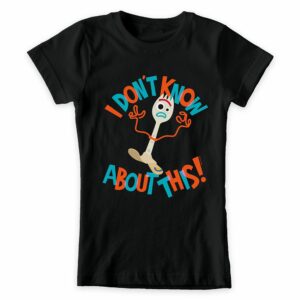 Toy Story 4: Forky ''I Don't Know About This!'' T-Shirt for Girls Customizable Official shopDisney