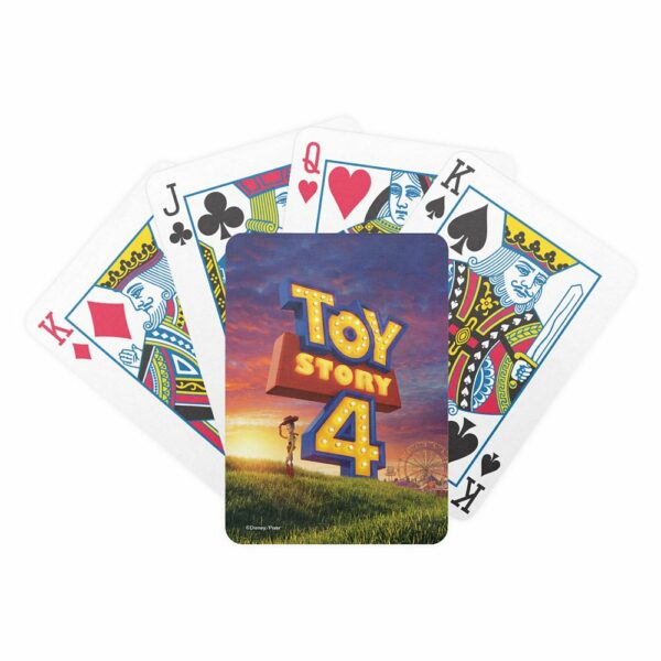 Toy Story 4: Woody On Field Theatrical Poster Bicycle Playing Cards Customizable Official shopDisney