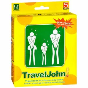 TravelJohn Disposable Vomit/Urine Eco-Bags - 5.0 Each