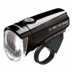 Trelock LS 350 I-GO Sport Front Light - Black-Transparent