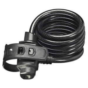 Trelock SK 222 Sprial Cable Lock - Black