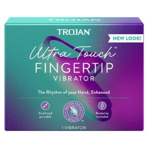 Trojan Vibrating Fingertip Personal Massager - 1.0 ea