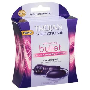 Trojan Vibrations Vibrating Bullet Personal Massager - 1.0 ea