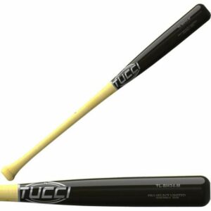 Tucci Adults' BH34 Pro Select LTD Wood Baseball Bat Black/Natural - Wood Bats at Academy Sports