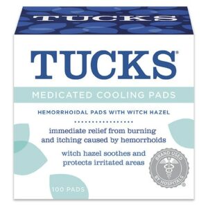 Tucks Medicated Cooling Pads Powder Fresh - 100.0 ea