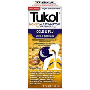 Tukol Cold & Flu Honey - 4.0 fl oz