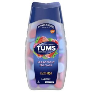 Tums Antacid Chewable Tablets Assorted Berries - 160.0 ea