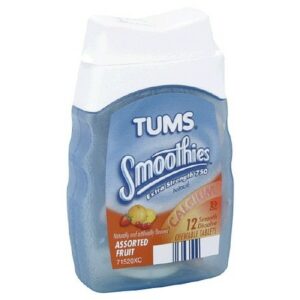 Tums Smoothies Assorted Fruit - 12.0 ea