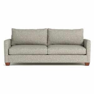 Tuxedo Queen Size Sleeper Sofa, Straw, Memory Foam Mattress