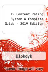 Tv Content Rating System A Complete Guide - 2019 Edition