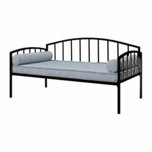 Twin size Modern Black Metal Daybed for Bedroom or Living Room