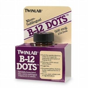 Twinlab B-12 Dots 500 mcg Dietary Supplement Tablets - 250.0 ea