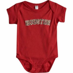 Two Feet Ahead Infant Boys' University of Houston Cheetah Print Creeper Red, 6 Months Infant - NCAA Youth Apparel at Academy Sports