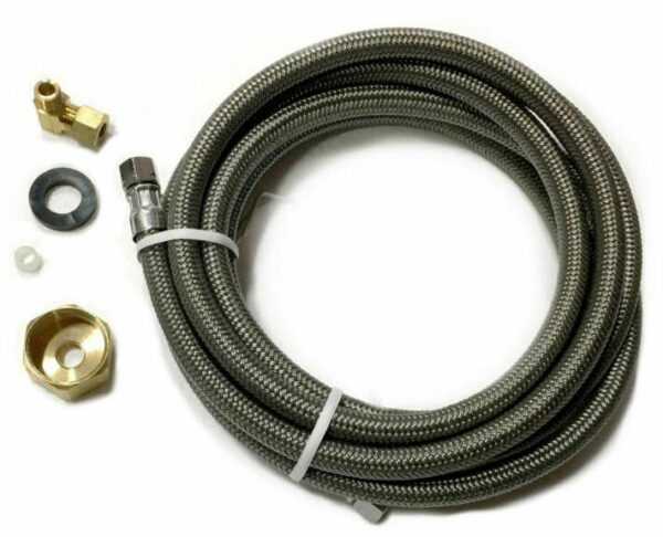 U-Line Braided Water Supply Line Kit